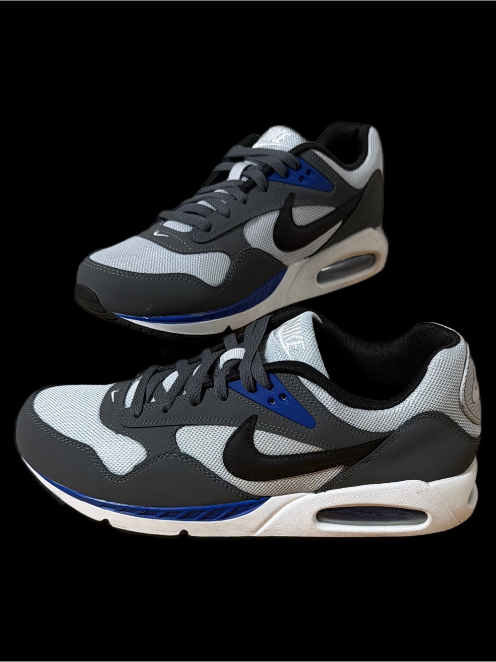 Nike AIR CORRELATE Grey, Black & Blue Sneakers Men’s size 11 EUC